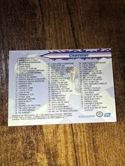 Topps Pokemon The Movie 2000 Checklist Lugia Blue Label Non Holo Card - Image 2