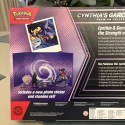 Pokemon TCG Cynthia's Garchomp ex Premium Collection Box Sealed New - Image 4