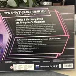 Pokemon TCG Cynthia's Garchomp ex Premium Collection Box Sealed New - Image 5