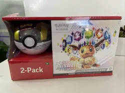 Pokemon Prismatic Evolutions ETB Elite Trainer Sealed With Ultra Poke Ball Tin - Image 1