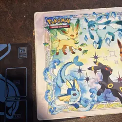 Pokemon Prismatic Evolutions Super Premium Collection SPC Playmat USED - Image 2