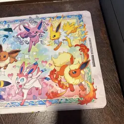 Pokemon Prismatic Evolutions Super Premium Collection SPC Playmat USED - Image 4