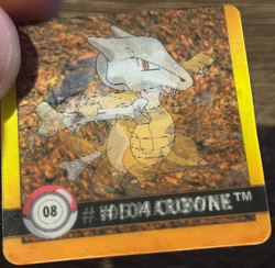 1999 Artbox Pokemon Action Flipz - Premier Edition Cubone Marowak #08 - Image 3
