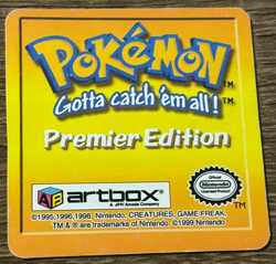 1999 Artbox Pokemon Action Flipz - Premier Edition Cubone Marowak #08 - Image 4