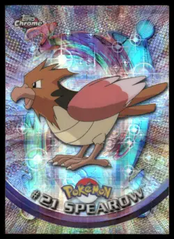 Pokemon Spearow [Tekno] #21 Pokemon 2000 Topps Chrome LP - Image 1