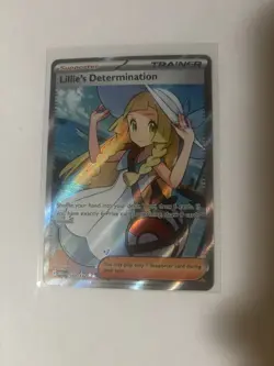 Lillie's Determination SR 169/132 Mega Evolution Pokemon TCG Near Mint NM - Image 1