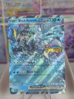 Black Kyurem ex 048/191 Surging Sparks Stamp Promo Double Rare Pokemon TCG NM - Image 1