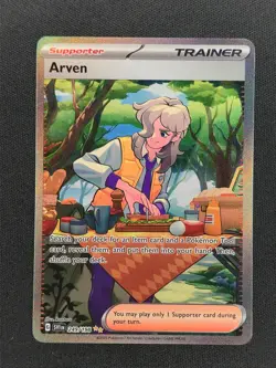 Arven 249 Pokemon Scarlet Violet SVI 2023 NM 🔥🔥🔥 - Image 1