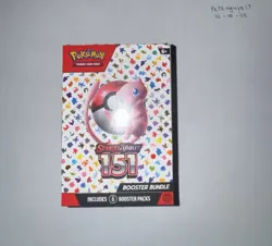 Pokemon TCG Scarlet & Violet 151 Booster Bundle - 6 Sealed Booster Packs - Image 1