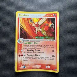 2005 Pokemon EX Emerald 1/106 Blaziken -Reverse Holo - Image 1
