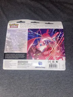 Pokemon TCG - Sword & Shield Fusion Strike 3-Pack Blister Espeon SEALED - Image 2