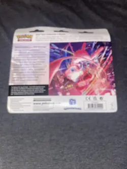 2021 Pokemon TCG Sword & Shield Fusion Strike 3-Pack Blister Espeon SEALED Cards - Image 2