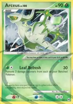 1x (LP) Arceus - AR2/9 - Holo Rare Arceus Pokemon - Image 1