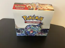 Pokemon TCG Scarlet & Violet Stellar Crown Empty Booster Box Display - New - Image 1
