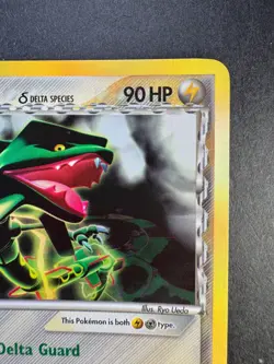 Pokemon Rayquaza EX Delta Species Holo Rare 13/113 2005 TCG - Image 3