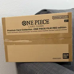 One Piece TCG Premium Card Collection Film Red Edition- ENG Factory Sealed New - Image 1