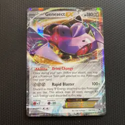 Genesect EX - 64/124 - Pokemon Fates Collide XY Ultra Rare Card LP - Image 1