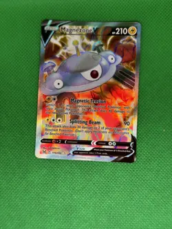Magnezone V 175/196 Sword & Shield Lost Origin Ultra Rare Pokemon Card - NM - Image 1