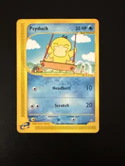 Pokemon TCG Psyduck Aquapolis 104/147 Regular Common Card - Image 3