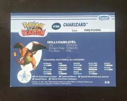 Pokemon Charizard 2000 Danone Stadium Promo #06 Holographic Card - Image 2