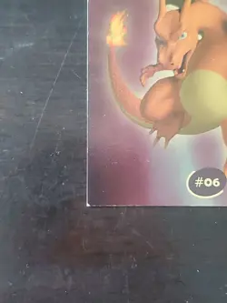 Pokemon Charizard 2000 Danone Stadium Promo #06 Holographic Card - Image 5