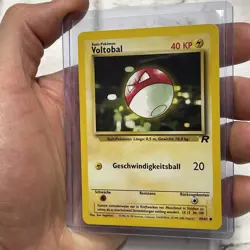Pokemon TCG Card Team Rocket German Voltorb 69/82 NM Near Mint Vintage Voltobal - Image 2