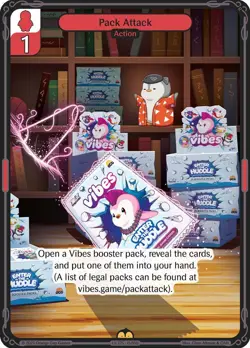 Vibes TCG Pack Attack - Legend of the Lils Card # 015 - Image 1