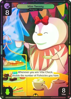 Vibes TCG FOIL Miss Tweeny - Legend of the Lils Card # 062 - Image 1