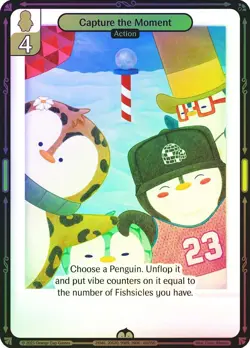 Vibes TCG FOIL Capture the Moment - Legend of the Lils Card # 069 - Image 1