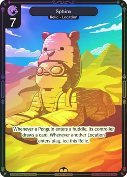 Vibes TCG FOIL Sphinx - Legend of the Lils Card # 146 - Image 1