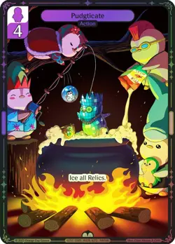 Vibes TCG FOIL Pudgticate - Legend of the Lils Card # 119 - Image 1