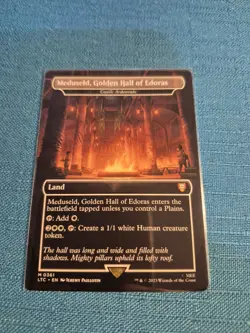 MTG LOTR Meduseld Golden Hall of Edoras #361 Commander Lord the Rings Magic - Image 1