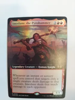 Imodane, the Pyrohammer (Extended Art) Wilds of Eldraine Foil - Image 1