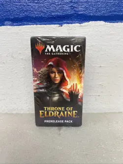 Magic The Gathering THRONE OF ELDRAINE PreRelease Pack New Sealed 630509787265 - Image 1
