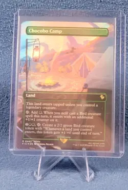 MTG Chocobo Camp (Borderless) - Final Fantasy - Image 1