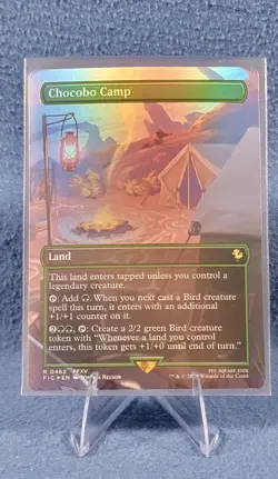 MTG Chocobo Camp (Borderless) - Final Fantasy - Image 2