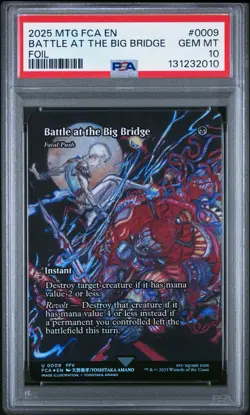 2025 Battle at the Big Bridge - Fatal Push Foil 0009 MTG Final Fantasy PSA 10 - Image 1