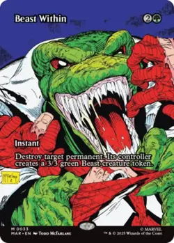 Beast Within - #033 Mythic Marvel's Spider-Man MARVEL Universe - Image 1