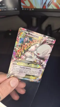 M Mega Mewtwo EX 64/162 Pokemon XY Breakthrough NM - Image 3
