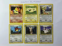 Pokemon Karten Sammlung | Pokemon Karten ~ 1. Edition Neo Genesis Set Vintage NM - Image 2