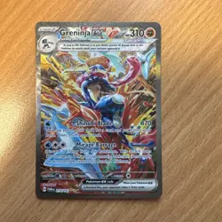 2024 Pokemon SV Twilight Masquerade TWM EN Greninja ex #214/167 - Image 1