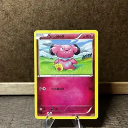 Snubbull 22/39 - XY Kalos Starter Set Pokemon TCG Non-Holo - Image 1