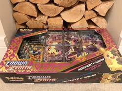 Pokemon Crown Zenith Morpeko V-Union Premium Playmat Collection *DAMAGED BOX* - Image 3