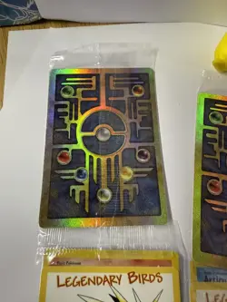 Ancient Mew Sealed Promo Pokemon x 3 Movie 2000 Pokemon Card plus birds - Image 2