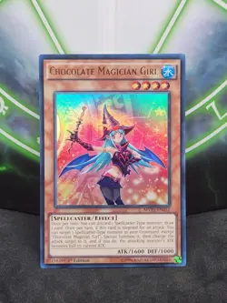 Yugioh Chocolate Magician Girl MVP1-EN052 Ultra Rare 1st Edition NM - Image 1