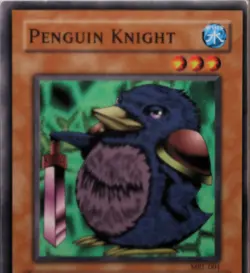 Vintage Yu-Gi-Oh! TCG Penguin Knight MRL-001 MINT - Image 2