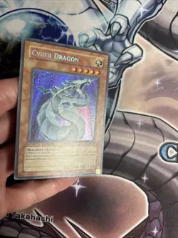(AY) YuGiOh! Cyber Dragon CT03-EN002 Secret Rare Limited Edition - LP - Image 2