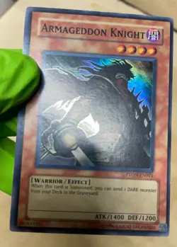 Yugioh Armageddon Knight PTDN-EN021 Super Rare NM - Image 3