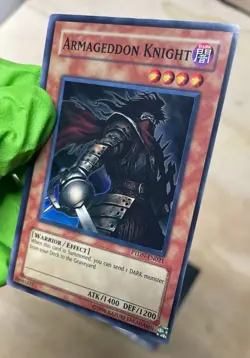 Yugioh Armageddon Knight PTDN-EN021 Super Rare NM - Image 5