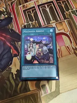 Mistaken Arrest - OP29-EN009 - Super Rare - NM Yugioh - Image 1
